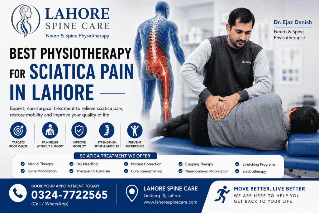 Best Physiotherapy for Sciatica Pain in Lahore