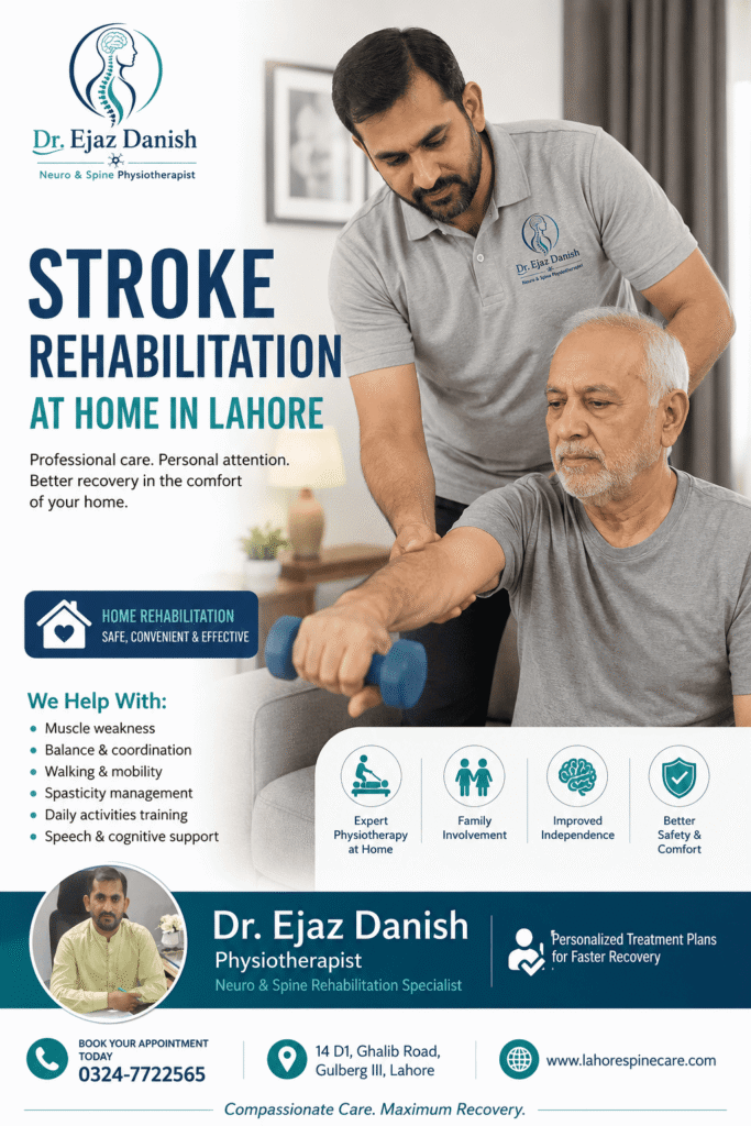 Stroke Rehabilitation with Dr Ejaz Danish Neuro Physiotherapist