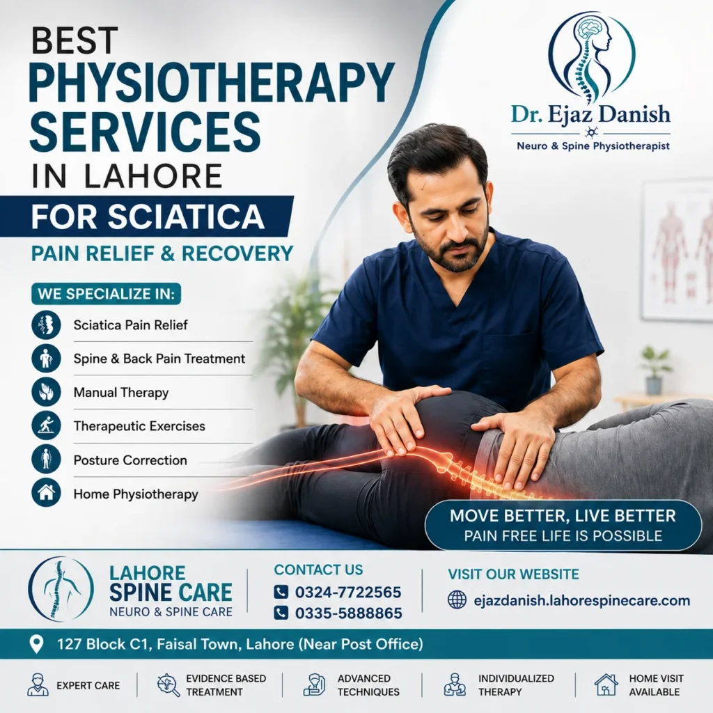 Best Physiotherapy Services in Lahore for Sciatica Pain Relief and Recovery. webp